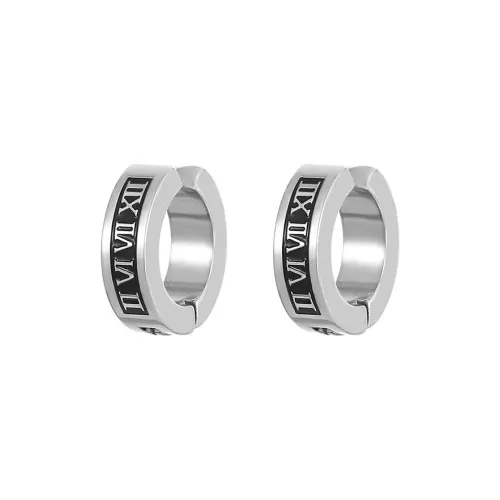 JianKai Серебряная заколка с покрытием серьги On унисекс