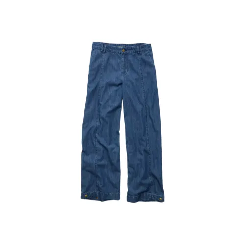 AMERICAN EAGLE Темно-синий женский джинсы