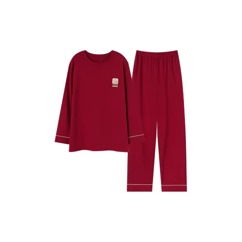 MADALLO Красный Мужской Пижамный Комплект