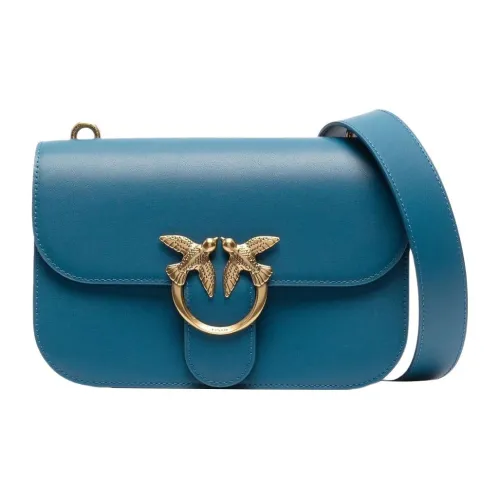 PINKO Кожа Сумка через плечо Женская Сапфирово-синий