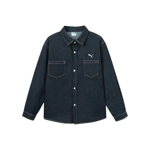 PUMA Sportstyle Series FW25 Джинсовые рубашки для детей Детский