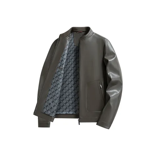 Vintage Cars Кожаная куртка Мужская