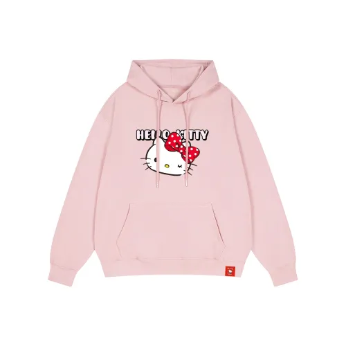 Санрио x HelloKitty Hello Kitty SS25 Толстовка Унисекс