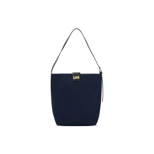 Lee ПУ (полиуретан) Одно плечо Сумка Женская Синий Черный Деним Синий