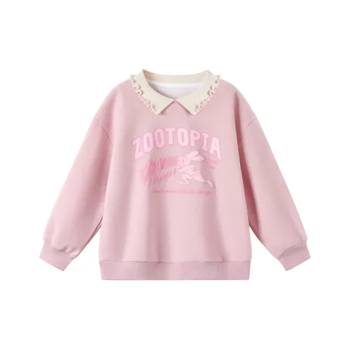 Disney Розовые Детские Свитшоты