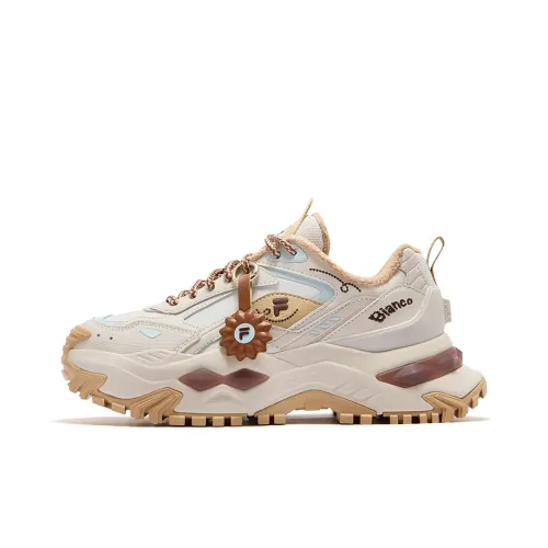 FILA FUSION Бьянко DX WE Hard Candy Обувь Низкий Топ Повседневная обувь Женская Белый Лебедь Серый