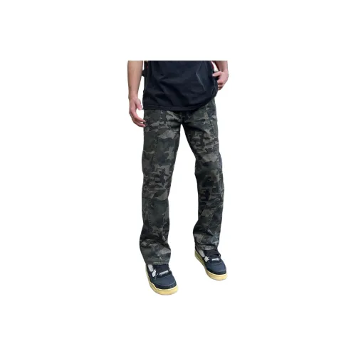 UPWARD LAB Камуфляж Унисекс Карго Брюки