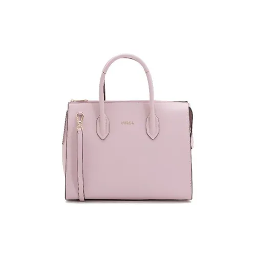 Furla Булавка Кожа Тоут Сумка Сумка для покупок Сумка через плечо Сумка среднего размера Женская Розовая