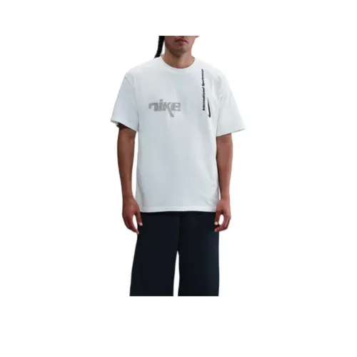 Nike Clothing Белая верхняя мужская футболка