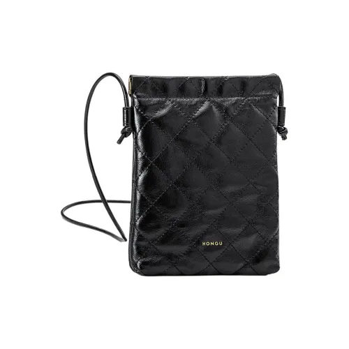 HONGU Чехол для телефона из коровьей кожи женский темно-черный бордовый экрю