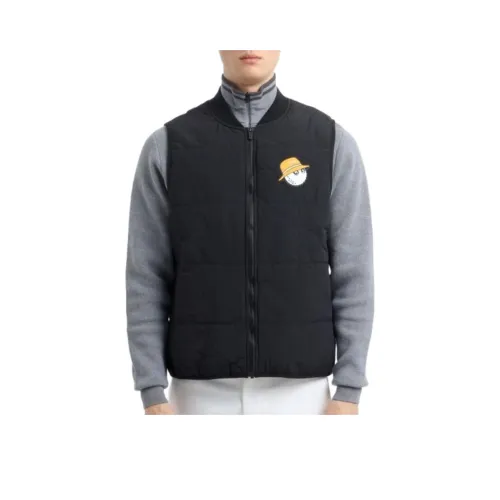 Malbon Golf Collaboration Мужские черные жилеты