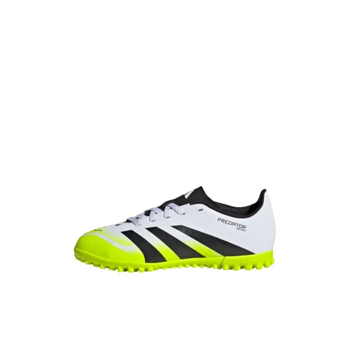 Adidas Predator CLUB Low Топ Детская футбольная обувь Белый Черный Желтый Детская