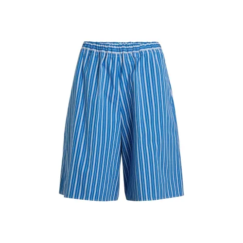 Patou SS24 Повседневные шорты Женские Небесно-голубой