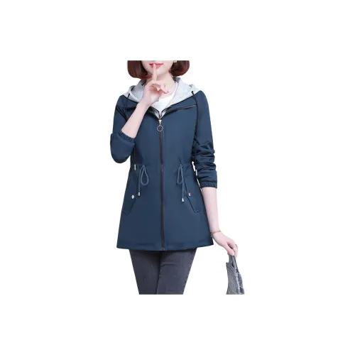 The Temptation Of The Muse С капюшоном ZIP UP Куртка Пальто Женское