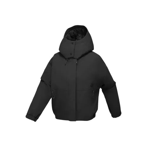 Skechers Куртки и Пальто Женские Углерод Черный