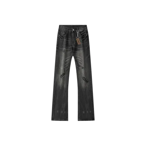 FAKE UINTAGE Унисекс Джинсы