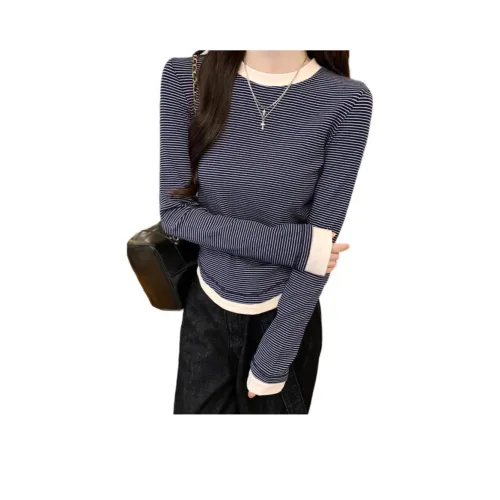 Genius Pooh Темно-синие женские футболки T