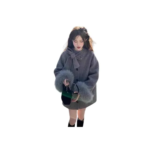 REMOULD Серый Женский Пальто