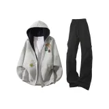 Фотиния Серый+Черный Брюки