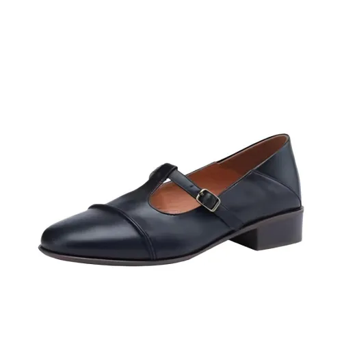 Wuji Круглый носок Низкий вырез One Ремень Без подкладки Обувь Женская