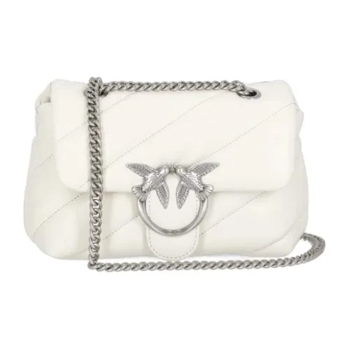 PINKO Овчина Сумка через плечо Сумка на плечо Женская Белая