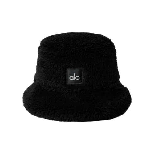 Alo Yoga Искусственный мех Панамы Унисекс Черный