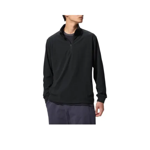 UNIQLO Мужские черные свитшоты