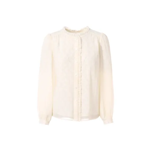 betu Светло-абрикосовые женские рубашки