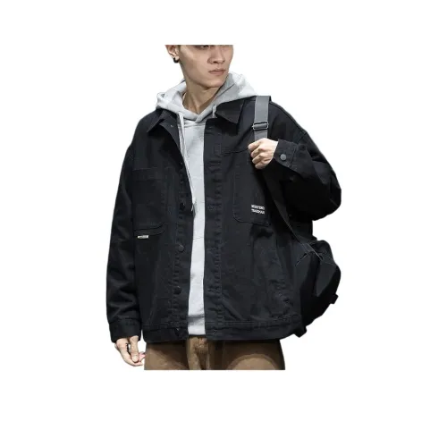 SLLAVIF Мужские Джинсовые Куртки