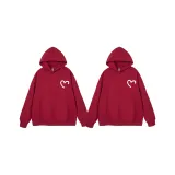 Маленькое сердце, бордовый, мужской + бордовый, женский