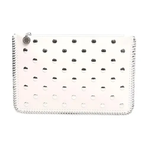 Stella McCartney Falabella Полиэстер Клатч Женский Чисто Белый