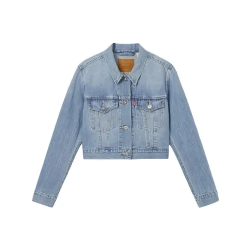 Levis California Native Blue Женские Джинсовые Куртки