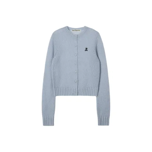 Rest Recreation FW25 Пуговица Hole KNIT Кардиган Трикотаж Женские