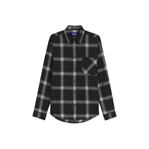 Hugo Boss Мужские Черные Рубашки