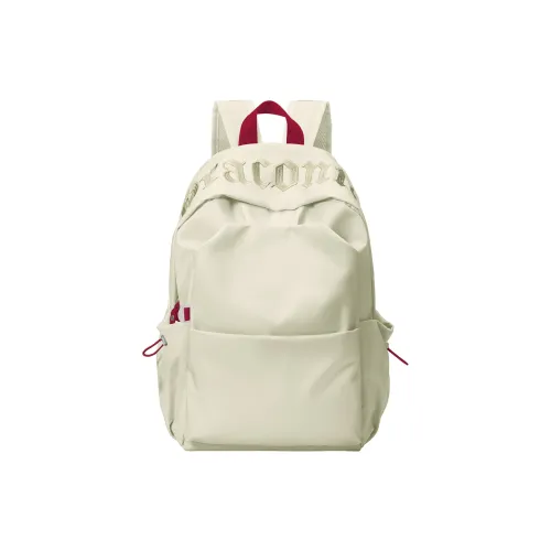 DRACONITE Полиэстер Студенческий Рюкзак Унисекс Бежевый