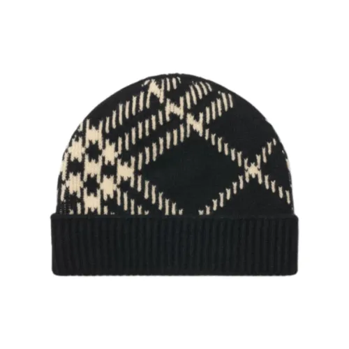 Burberry Шапка Из Кашемира В Клетку Отделка В Резинку