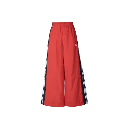 Adidas Originals RASANT TP Повседневные брюки Женские Преппи Красный