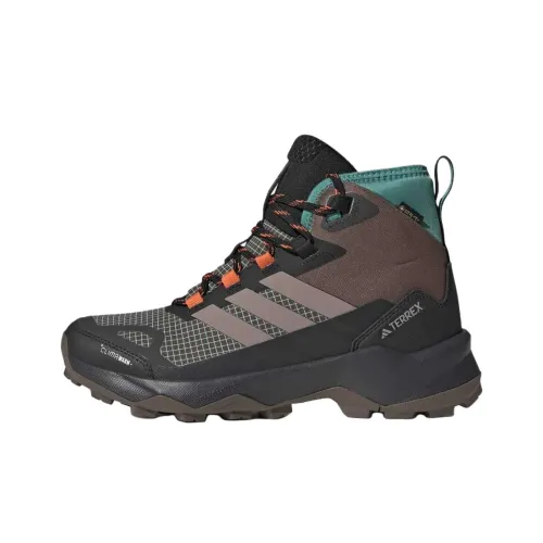 adidas Terrex Skychaser Ax5 Водонепроницаемый и Дышащий Поддержка Сцепление MID Топ Альпинизм Походная обувь Женская Коричневый
