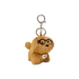 Милый стеклянный подвеска в виде щенка (коричневый)