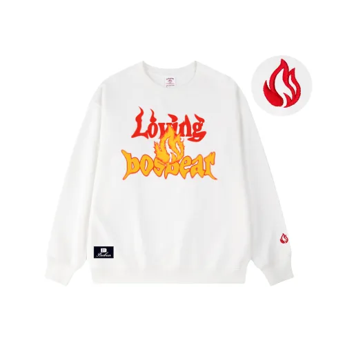 BOS BEAR Свитшот с круглым вырезом Унисекс