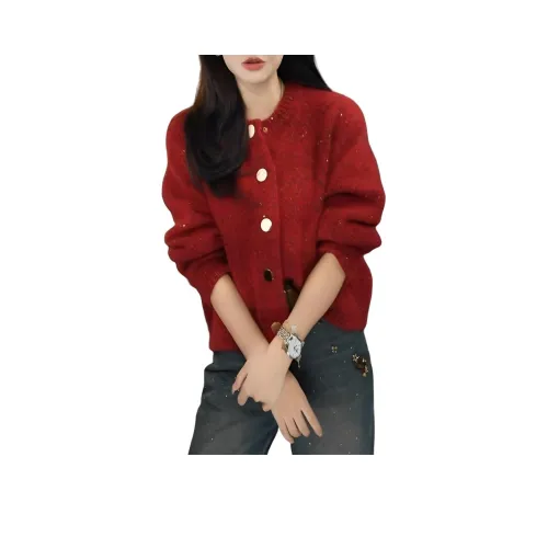 HAPG Китайский Красный Женский Трикотаж