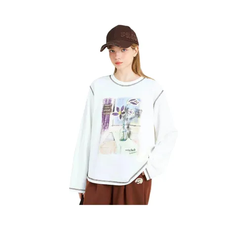 MUGUOGUOMU Осенний Стандартный T-Рубашка Женская