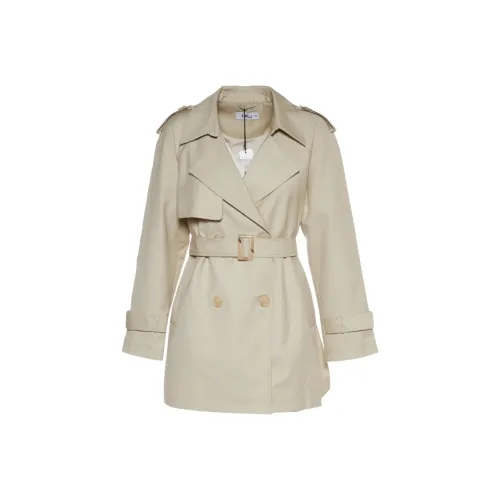Betu Абрикос Женская Тренч