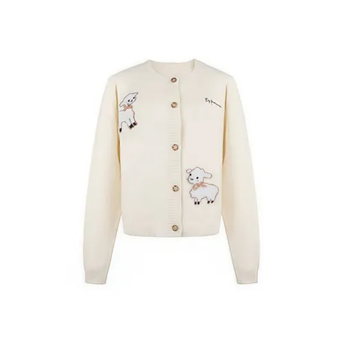 Icicofficial Абрикос Женский Трикотаж