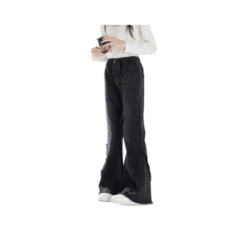 URBANSHOW Тертый край Джинсы Женские Брюки Весенние Осенние