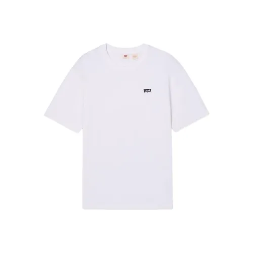 Levis Белая Мужская T-Рубашка