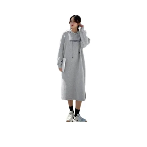 STYUW Длинное платье с длинным рукавом женское