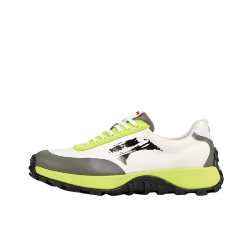 CAMPER Drift Trail Slip-resistant Abrasion-resistant Low Top Cork Running Shoes Men's Yellow CAMPER Drift Trail Противоскользящие Устойчивые к истиранию Низкий Топ Коровья Кожа Беговые Кроссовки Мужские Желтые