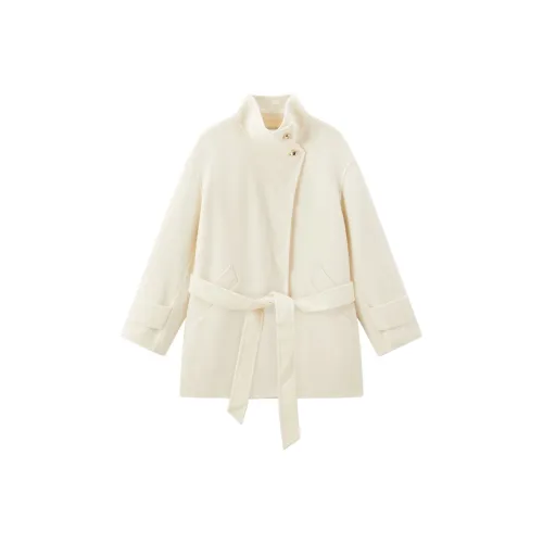 PEACEBIRD Белый Женский Пальто