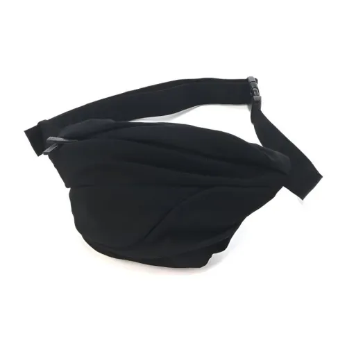 Yohji Yamamoto Шерсть Gabardine Сумка через плечо Унисекс Черная